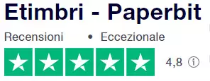 trustpilot etimbri recensioni